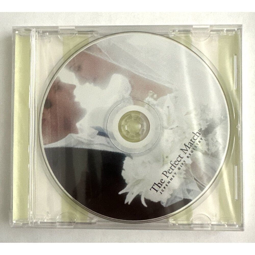 Wedding Music Compliments Of: The Perfect Match CD JC Penny Gift Registry - RARE